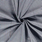Baumwoll Cretonne Vichy Karo 5mm - 5026 dunkelblau